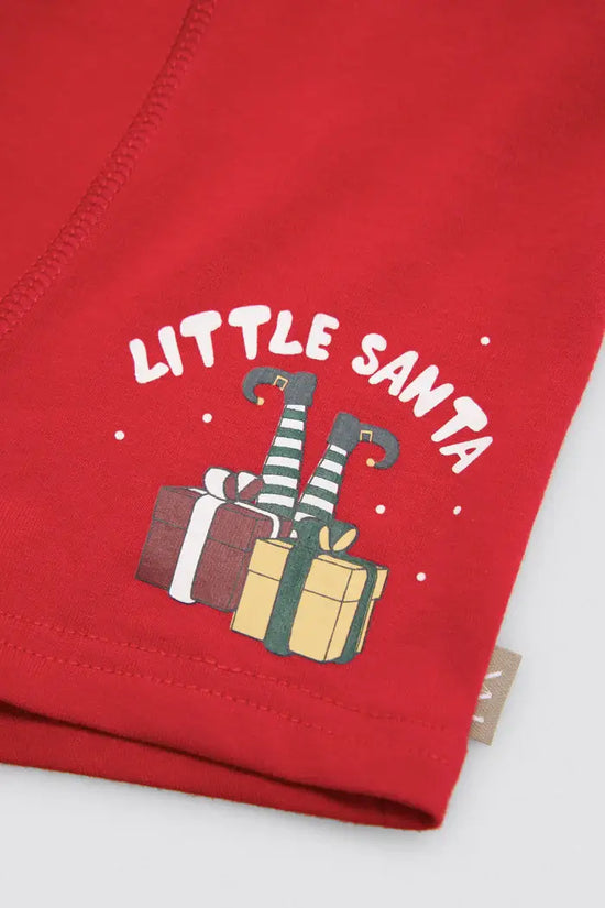 Boxer bimbo con stampa natalizia