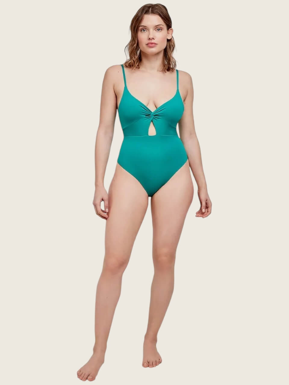 Costume senza ferretto e foam estraibile Green