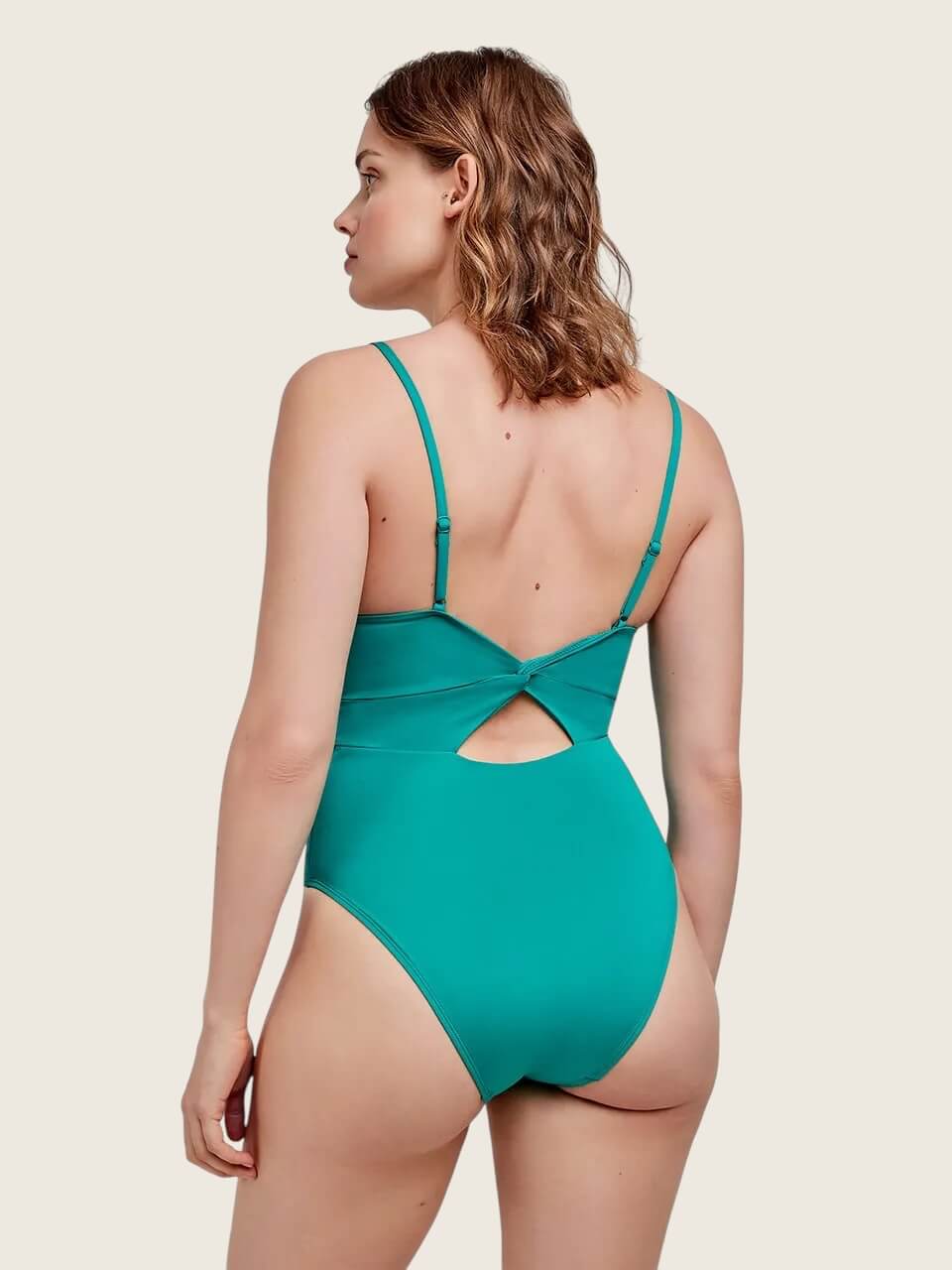 Costume senza ferretto e foam estraibile Green