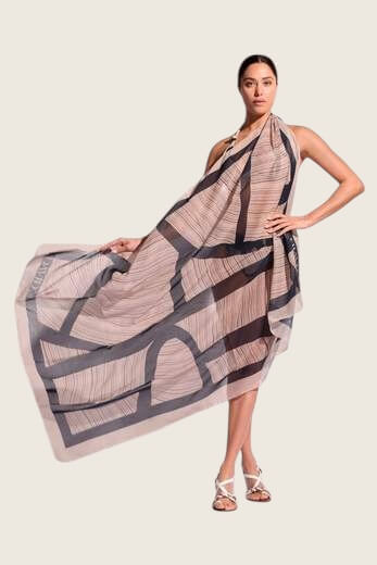 Foulard pareo Geo