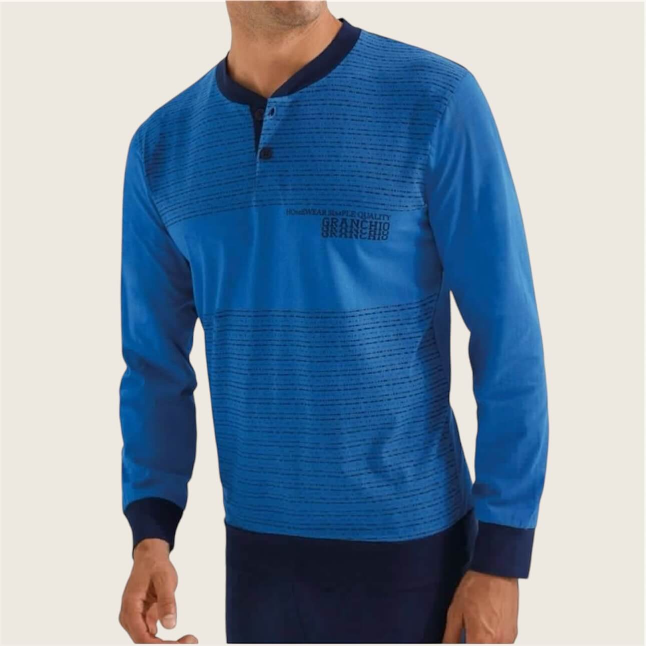 Pigiama manica lunga jersey Il Granchio G12