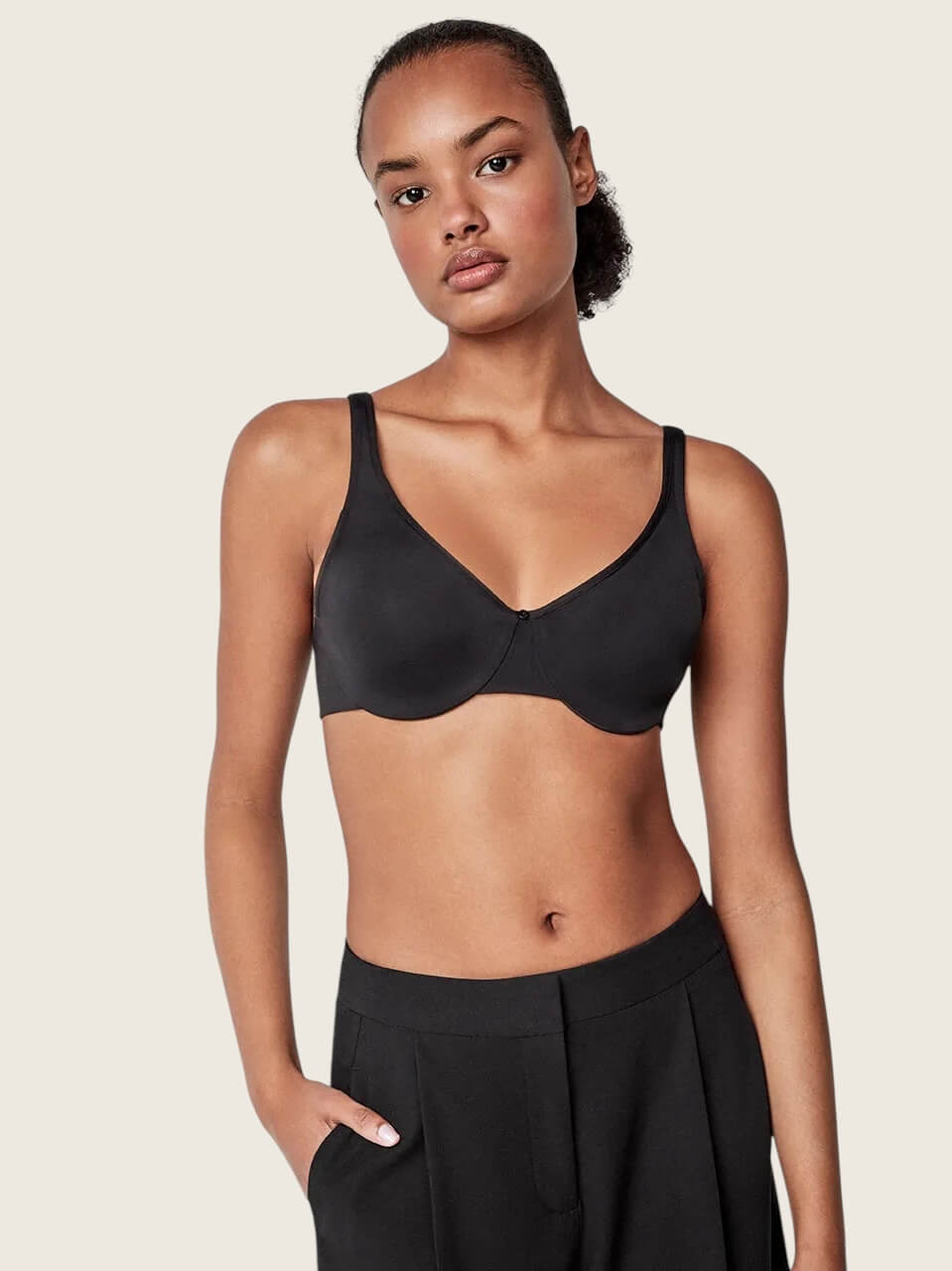 Reggiseno capienza con ferretto e senza imbottitura