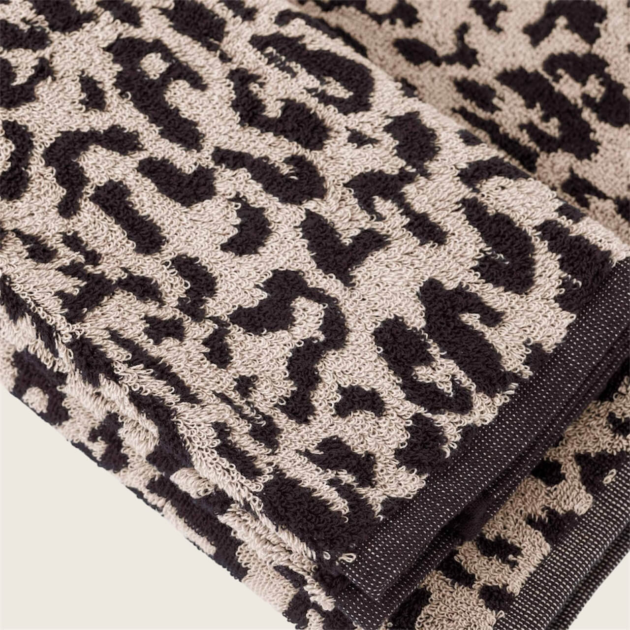 Set 1+1 animalier Leopard