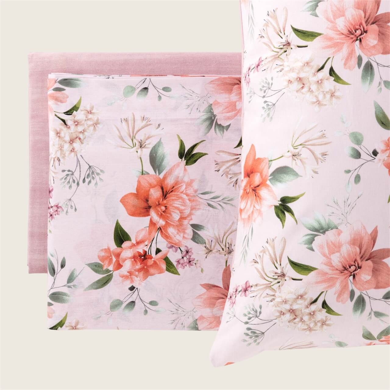 Completo letto in cotone Charlotte
