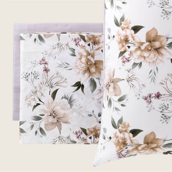 Completo letto in cotone Charlotte