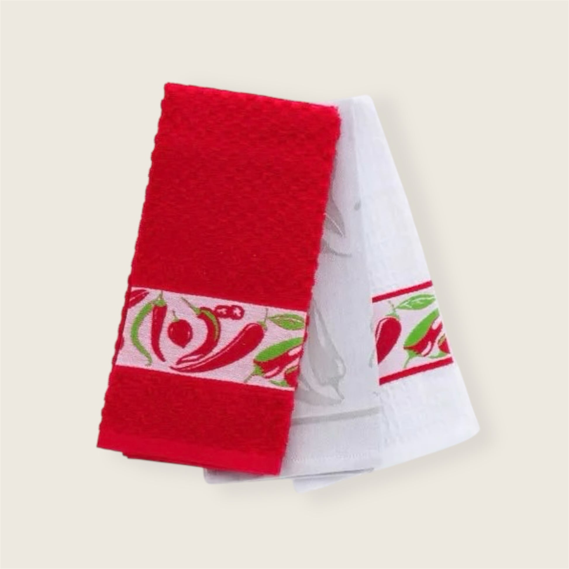 Set 3pz strofinacci da cucina