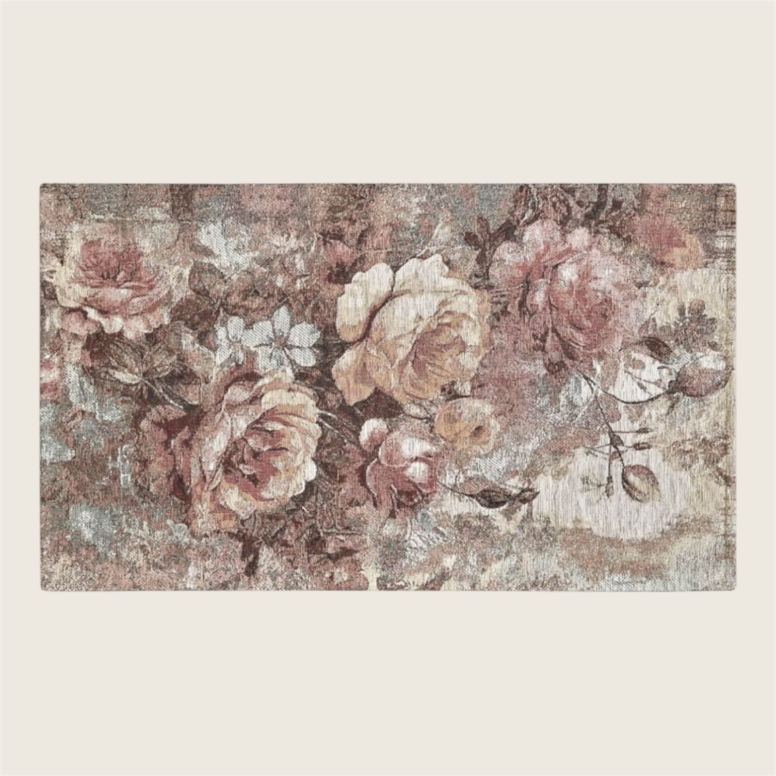 Tappeto velour Rose