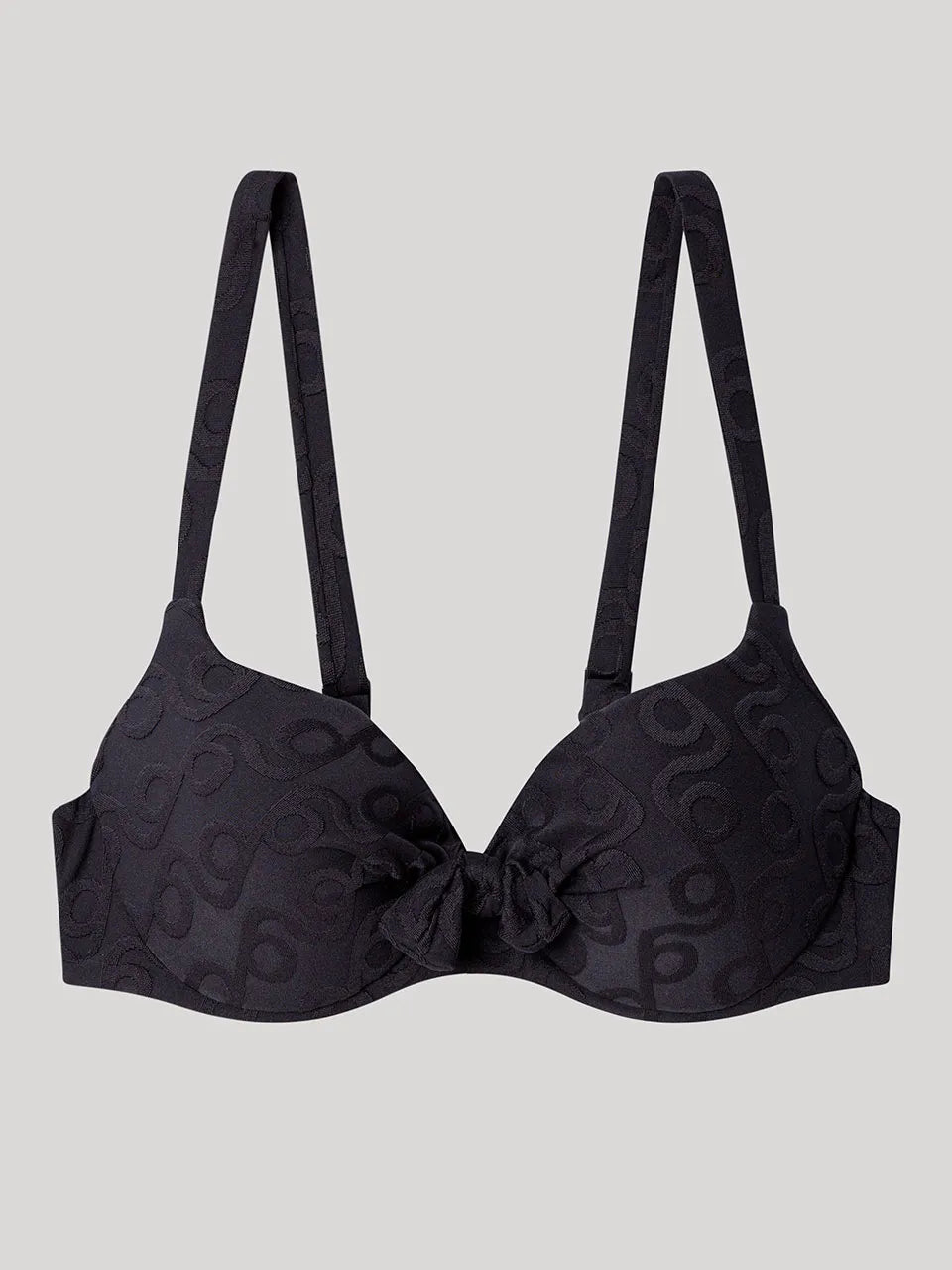 Top bikini con capacità stampa geometrica July