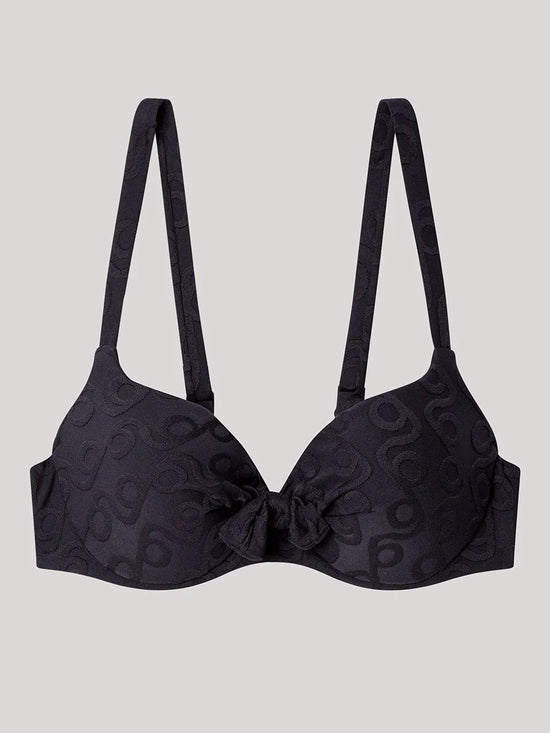 Top bikini con capacità stampa geometrica July